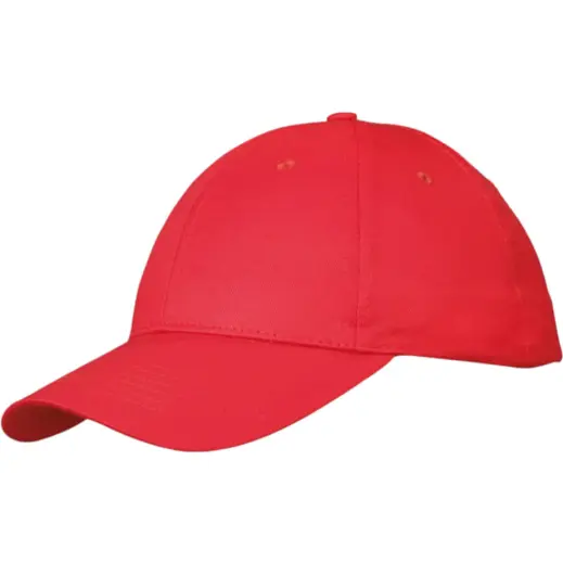 Detroit Cap - 6 Panel Red